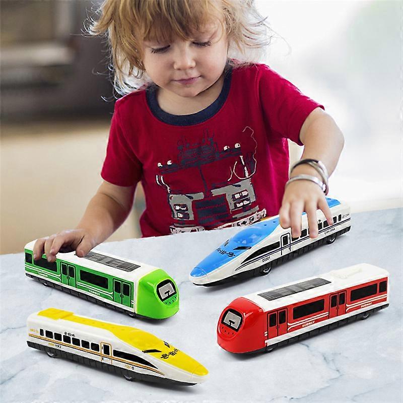 4PCS model train car toy Christmas gift