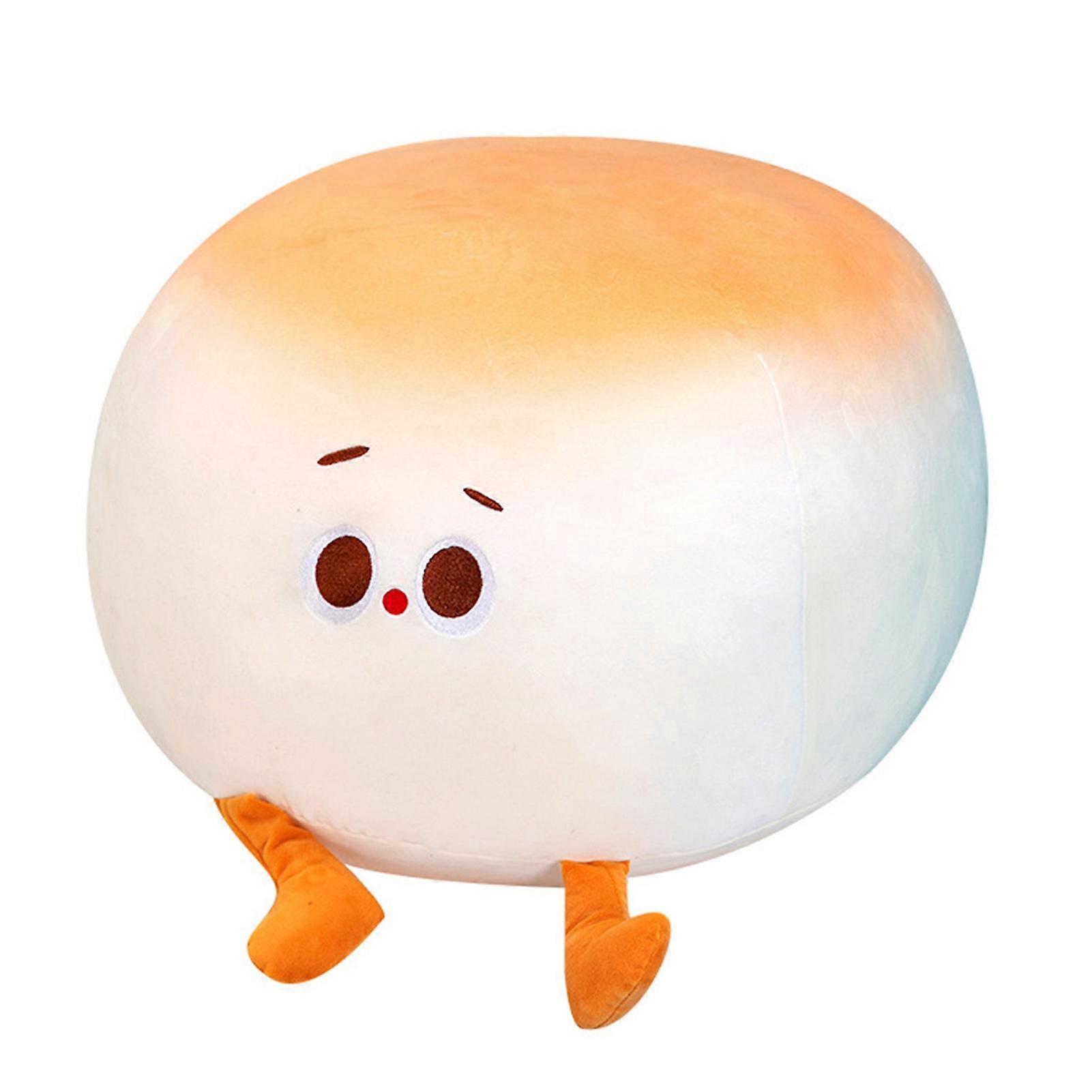 Cute Buns Plush Toy Stuffed Pillow Soft Comfortable Skin-friendly Plush Toy for Children Girls Gift Decoration Collection