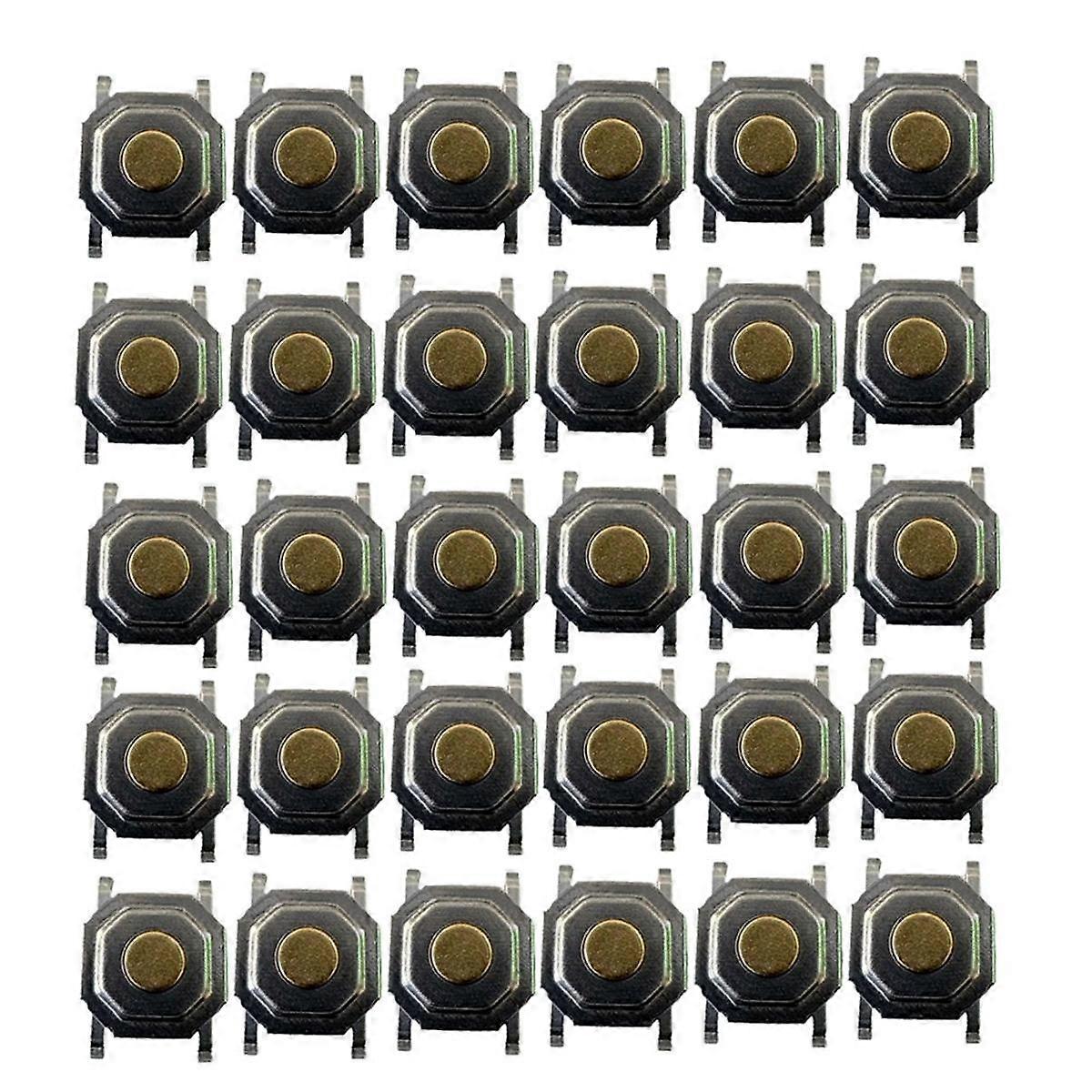 30PCS Button Switch for SETEAM Button Tactile Tact Push Button Micro-Switch Repair Accessories