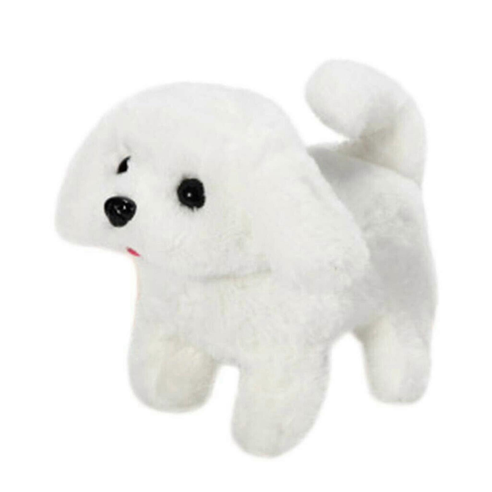 Realistic Electric Toy Pet Simulation Dog Plush Toy Moving Walking Animal Robot With Sound
