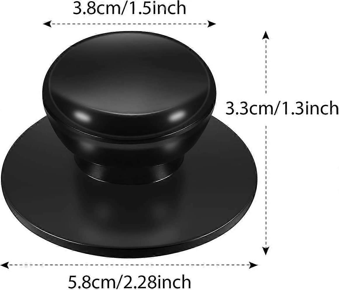 Pot Lid Knobs, Pot Lid Cover Knob Handle, Kitchen Cookware Lid Replacement Knobs Replacement Set (4)