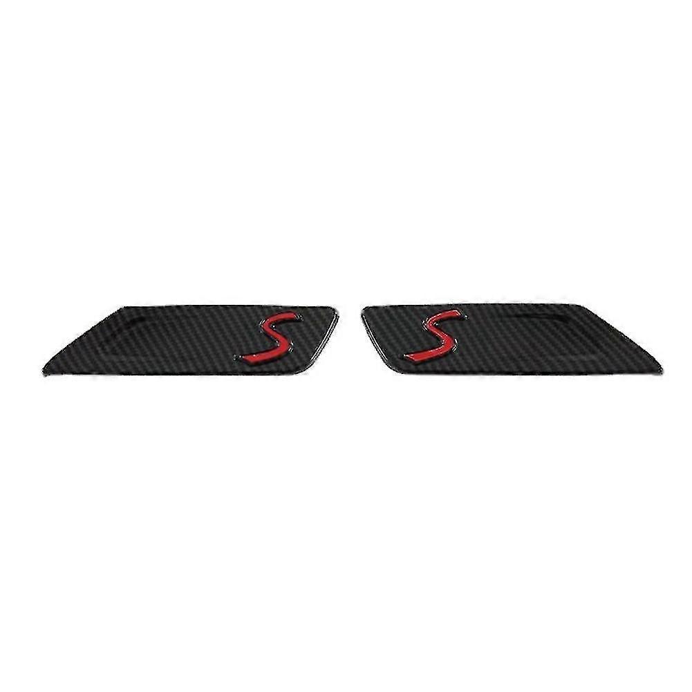Car Front Side Trim With Mini Body Leaf Version Modification Accessories Compatible With - Mini Clubman 2022