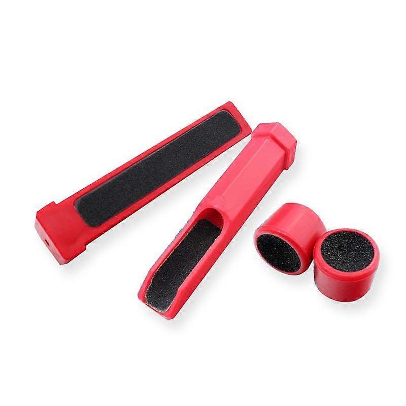 Cue Tip Trimmer Plastic Sandpaper Mini Portable Pool Cue Trimmer Repair Tool