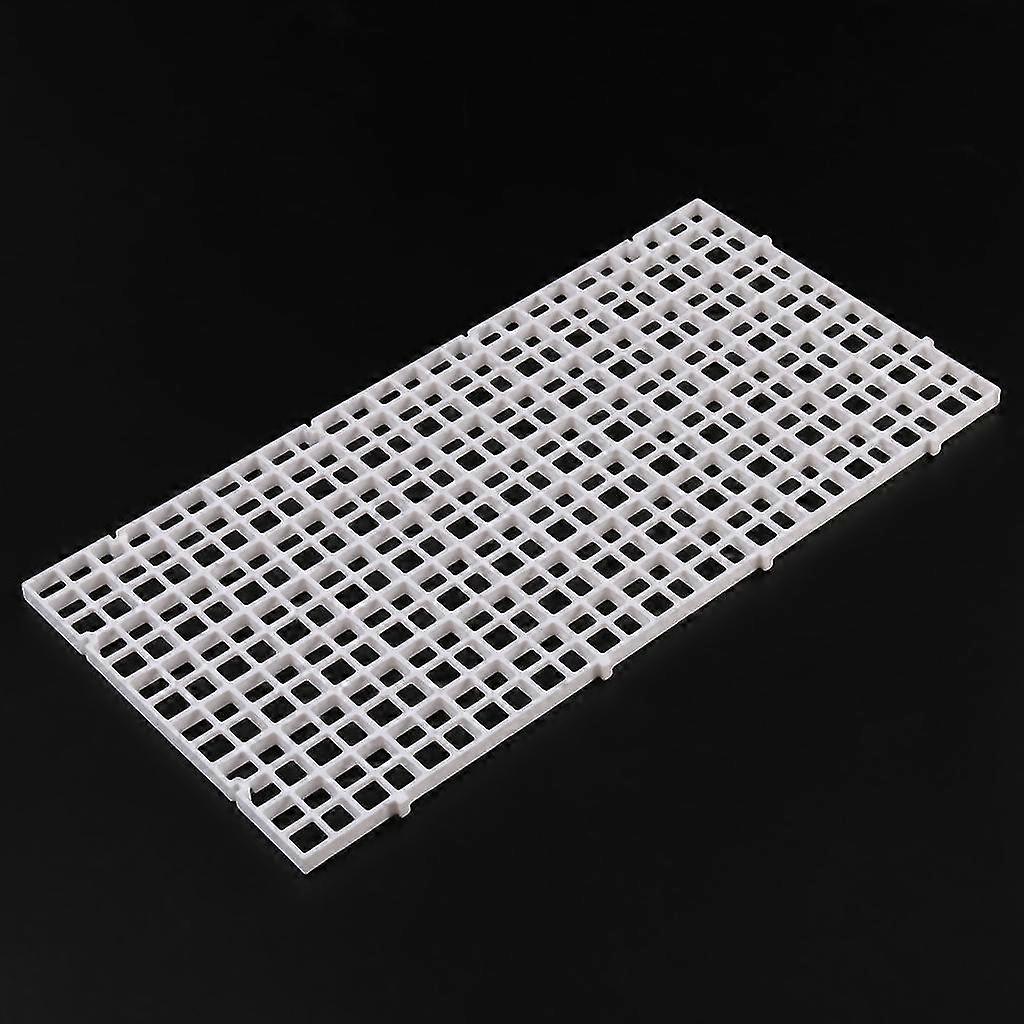 Aquarium Bottom Grid Plate Fish For Tank Divider Filter Plastic Isolation Tray