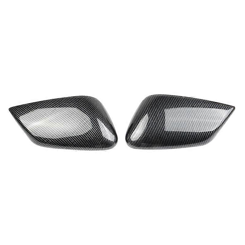 ישים ל 21-24 קיה Ev6 CV מראה אחורית כיסוי מגן מראה אחורית מעטפת מעטפת סיבי פחמן כיסוי מראה אחורית