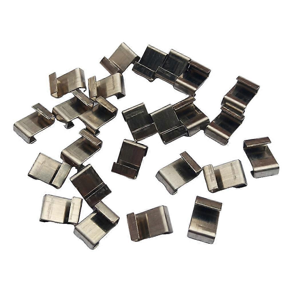 25pcs Less Steel Z-lap Type Clips En Clips