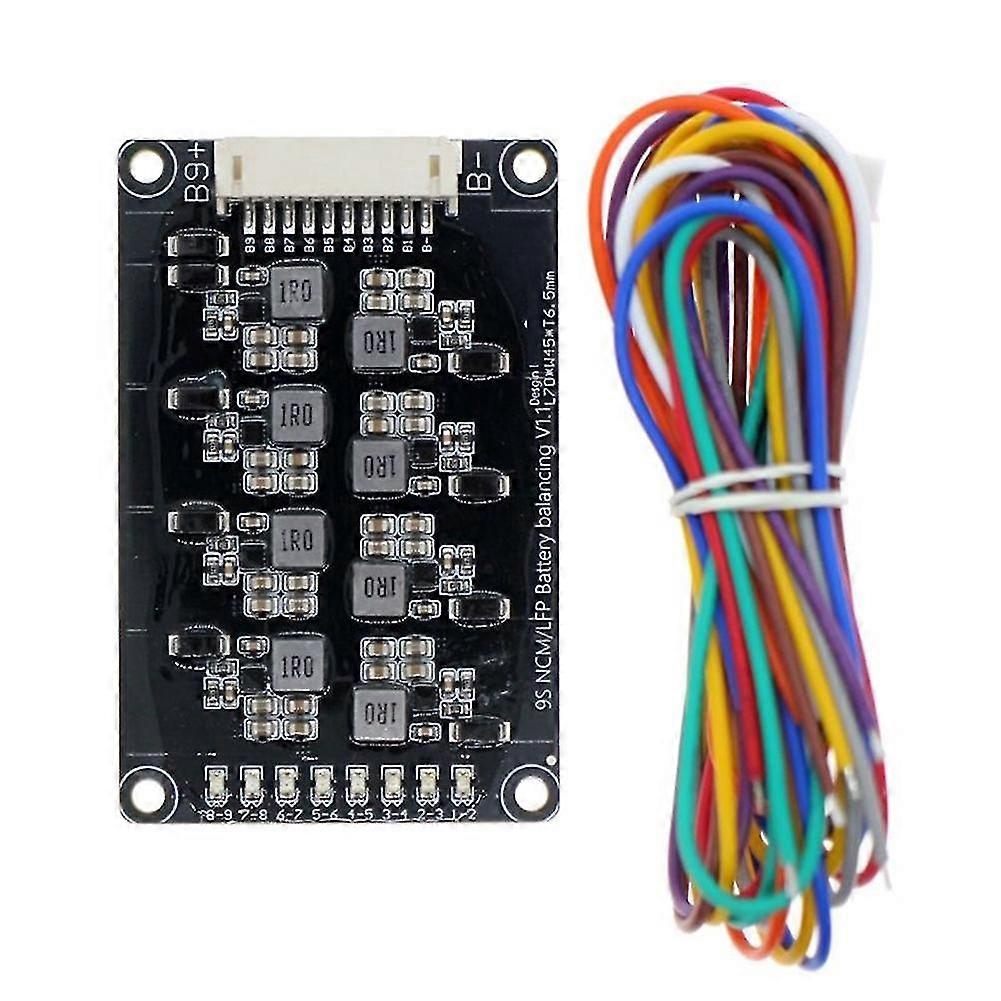 1.2a 9s High Current Equalization Module Lithium Battery Active Balancer Energy Transfer Energy Con