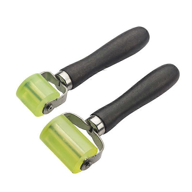 2pcs Hand Pressure Roller Presser, Wallpaper Sewing Hand Tool Roller