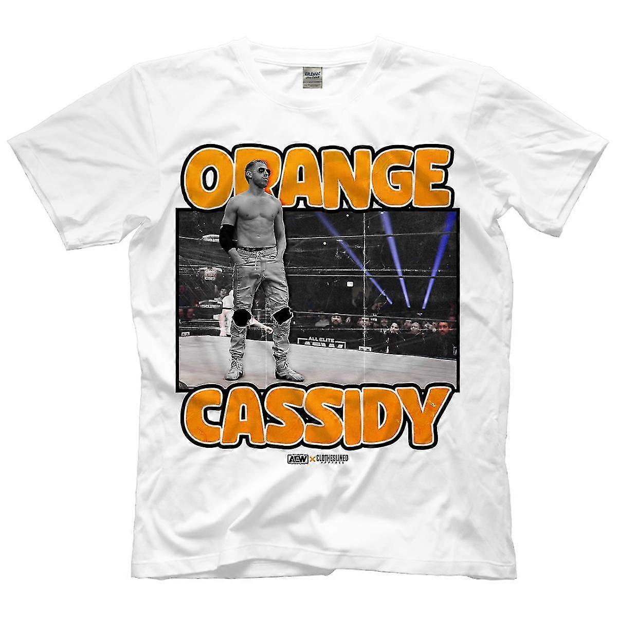 Orange Cassidy "Legacy" - AEW x Clotheslined Apparel AEW Official T-Shirt O5387 Comfortable fabrics of high quality