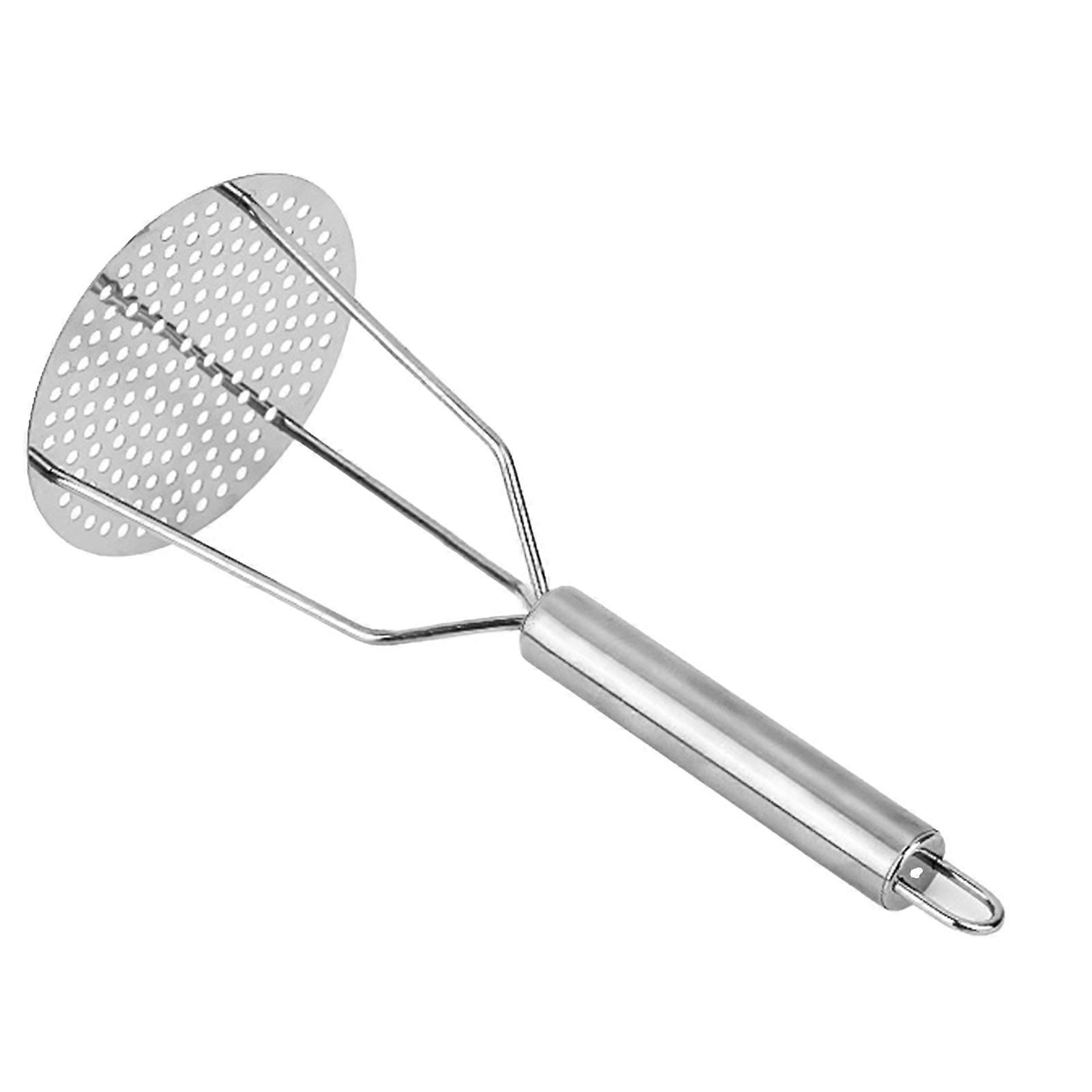Food Crusher Easy to Use Convenient Cleaning Comfortable Grip with Handle Non-corrosive Anti-rust High Hardness Stainless Steel Potato Presser Bake Sh