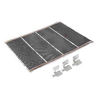 Electric Floor Heating Mat Laminated Floating Carpet System Kit for Ceramic Tile Mortar 220?240V Type B 80x100cm