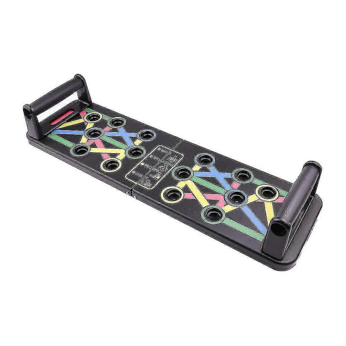 Push Up Board For Strength Training, 14 Holes Pushup Bar