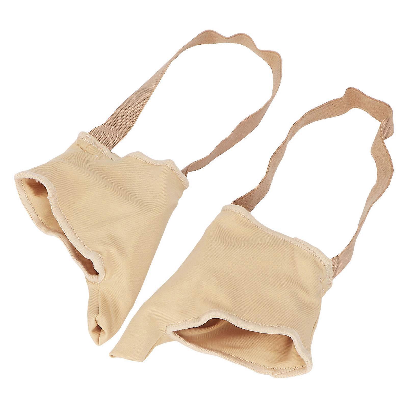 1 Pair Bunionette Sleeves Reduce Pressure Elastic Strap Pinky Toe Corrector Skin Color S (3539)
