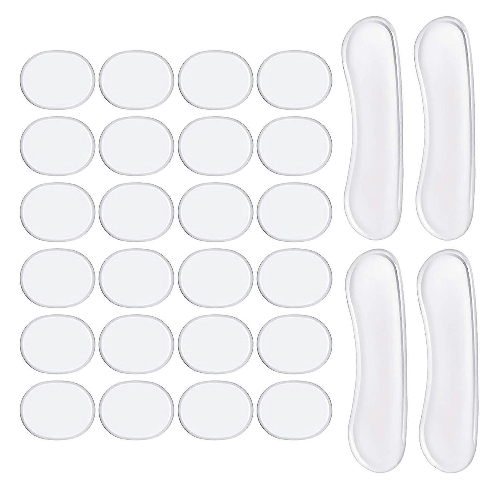 28Pcs Drum Dampeners Gel Pads Silicone Drum Silencers 3 Colors Drum Dampening Pads Drum Mute Pads f