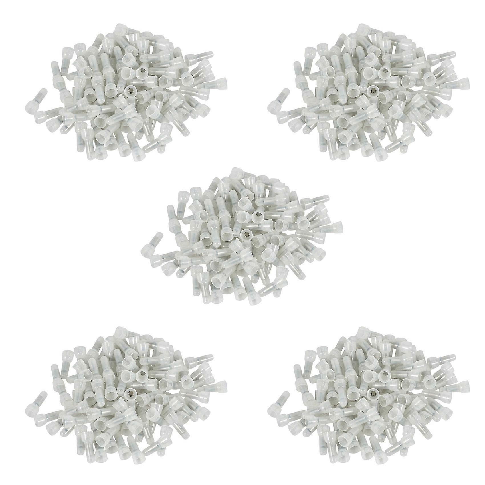 500Pcs Nylon Closed End Cap Insulated Connectors Wire Crimp Terminal 16-14 AWG