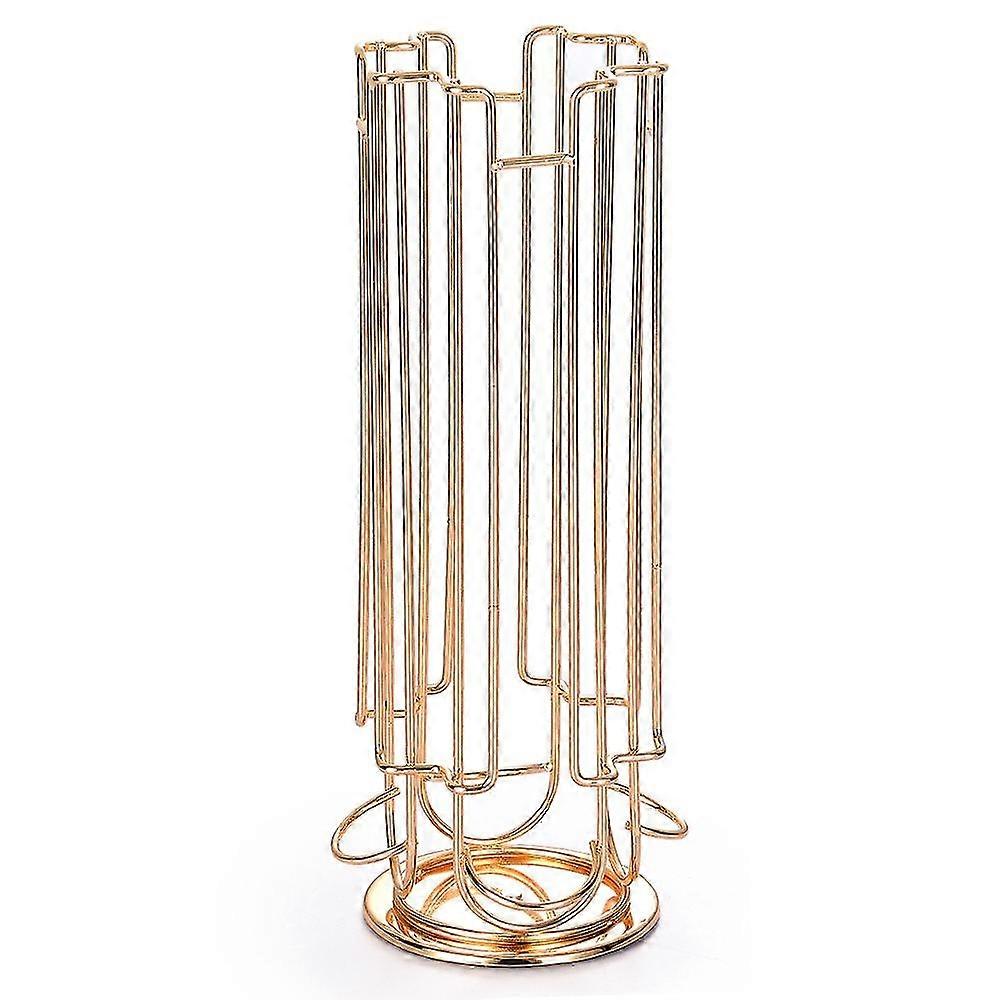 Coffee Capsule Rotated Rack,for /DULCE GUSTO Capsule Display Holder,Iron Rack Can Storage 24XCapsul