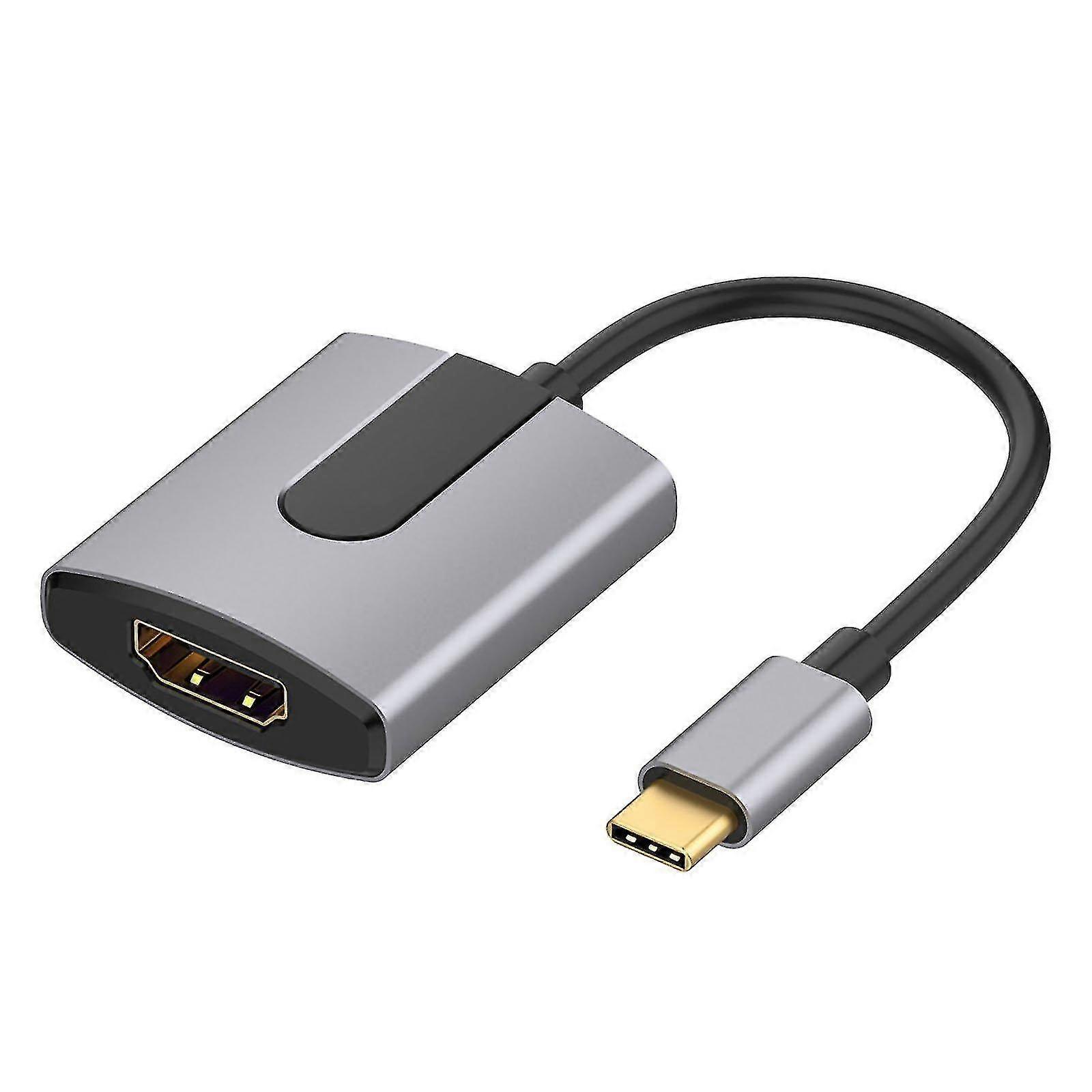Typec から Hdmi 互換コンバータ Usb-c から Hd 4k 30 Hz アダプター 携帯電話用スマート テレビ ラップトップ プロジェクター プロジェクショニング アクセサリー