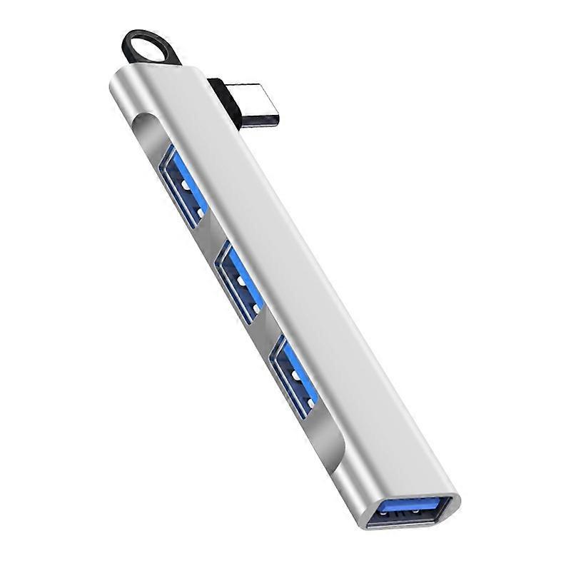 4 In 1 Multifunctional Docking Station Type-C 3.0 Silver