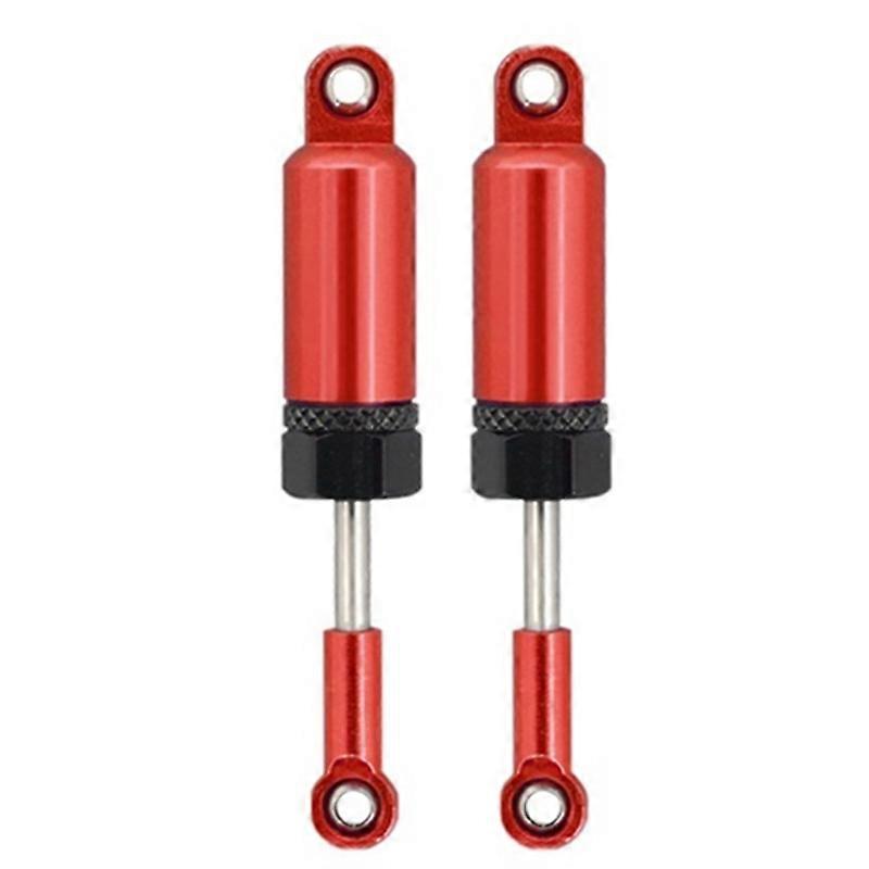 2PCS Aluminum Alloy Internal for 1/16 RC Crawler B16 B36 C24 C34 MN D90,Red