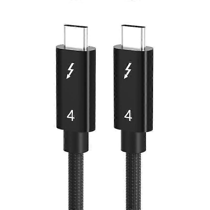 Thunderbolt 4 Cable USB C 8K 60Hz Certified 40Gbps Fast Speed PD100W for Macbook Pro Acer USB 4 C42