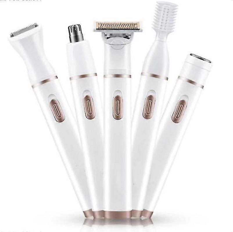 Epilator Women's Epilator, Face Epilator, Intimate Area Shaver, 5-in-1