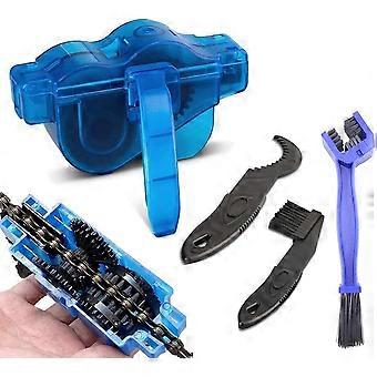 Bike Chain Cleaner Bike Chain Cleaning Ferramentas de Manutenção Oil Cleaner Bike Chain Cleaner para todos os tipos de bicicletas e bicicletas de montanha
