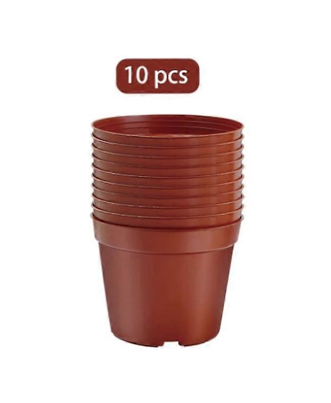 12 cm taimiruukut, taimitarharuukut, uudelleenkäytettävä muovinen taimiruukku/taimiruukut/istutusruukku/kasvatusruukku sisä- ja ulkoistutukseen