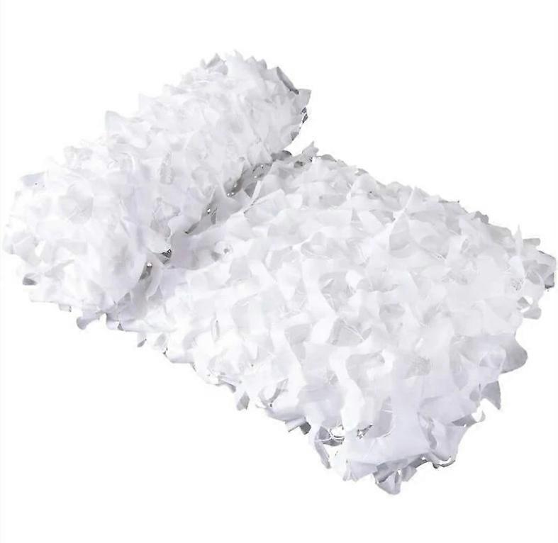 White Camouflage Net Rectangular shade sail design camouflage shade 3x4 m white