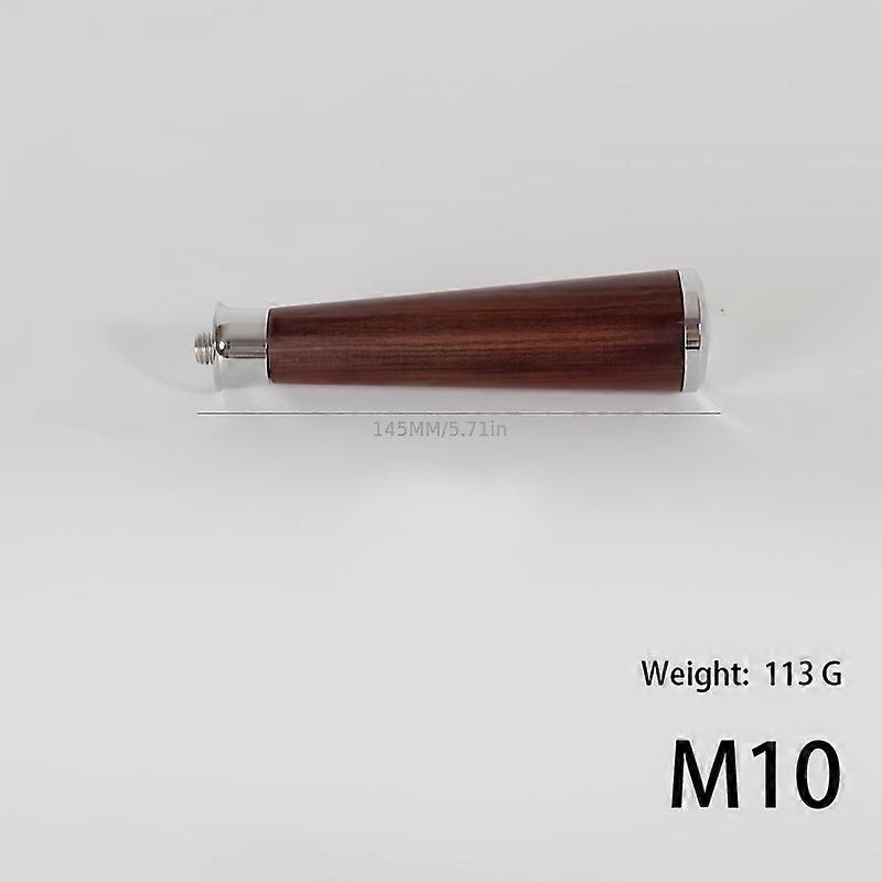 1pc Coffee Solid Wooden Handle M10, Filter Holder Espresso Coffee Machine Tools Accessories For Barista Home
