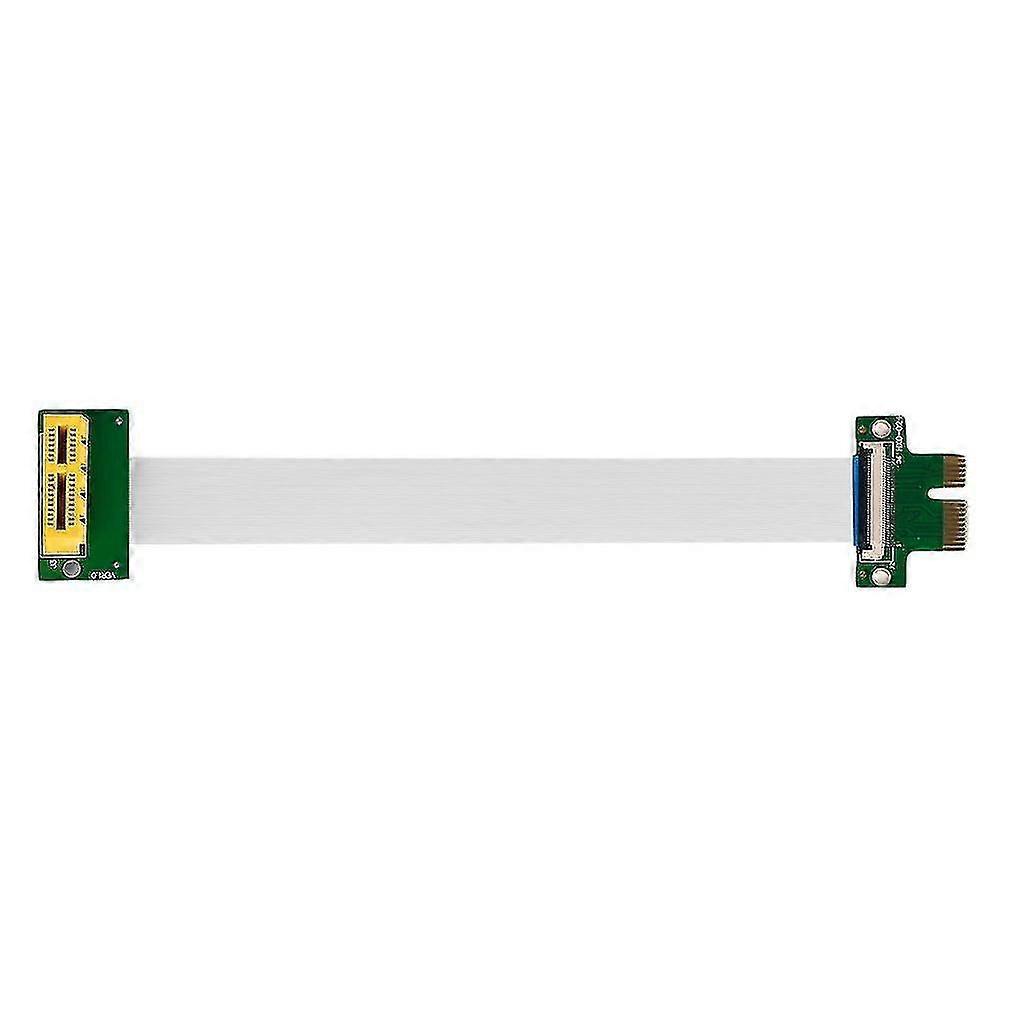 Pci-e Express 1x Riser Extension Single Slot High Speed Cable With Power