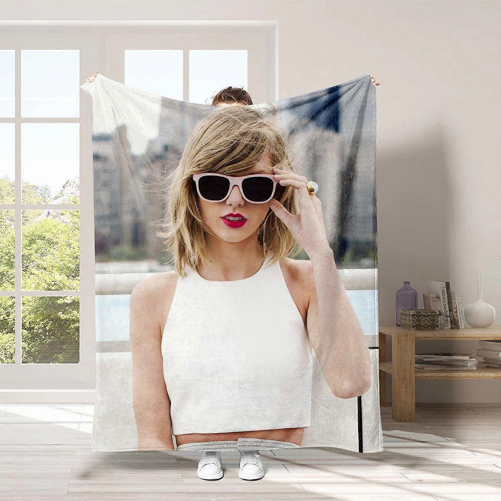 Novinka Taylor Swift TaylorSwift deka Taylor Swift obklopujúca hrubá flanelová deka na zdriemnutie MT43