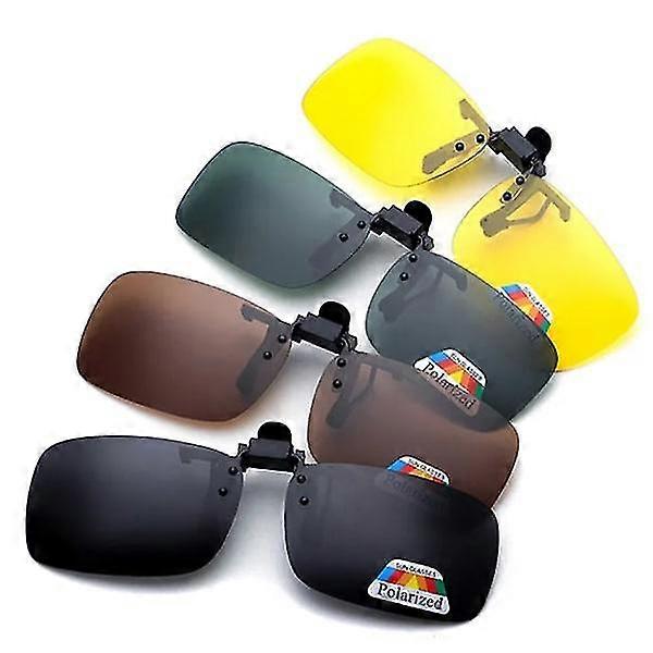 Clip On - Flip Up - Sunglasses - (2-Pack)