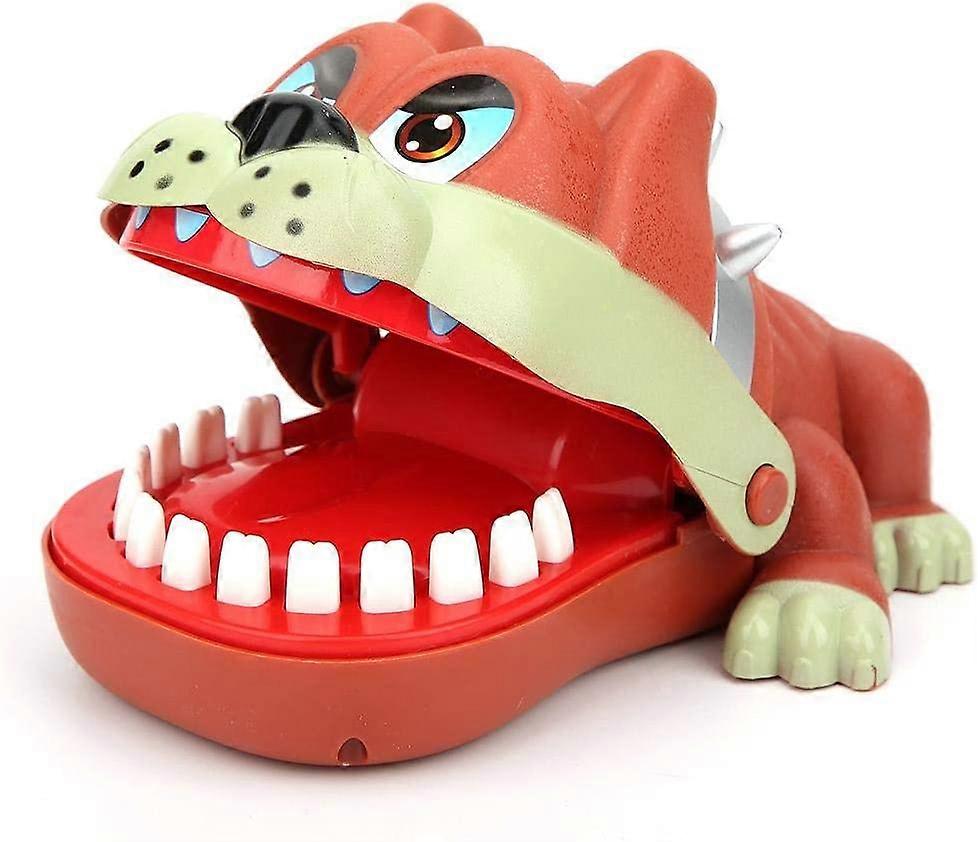 Parent-child electric dog pulling teeth and biting fingers toy