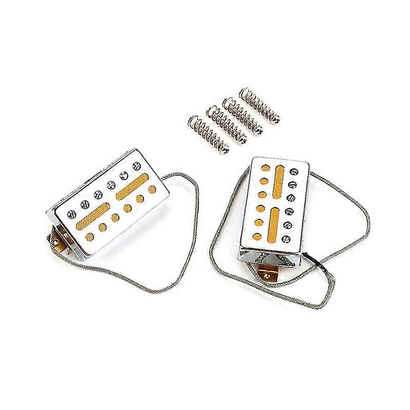 アルニコ5ギターピックアップネックとブリッジハムバッカーピックアップエレクトリックギターアクセサリーブリッジハムバッカーピックアップセット