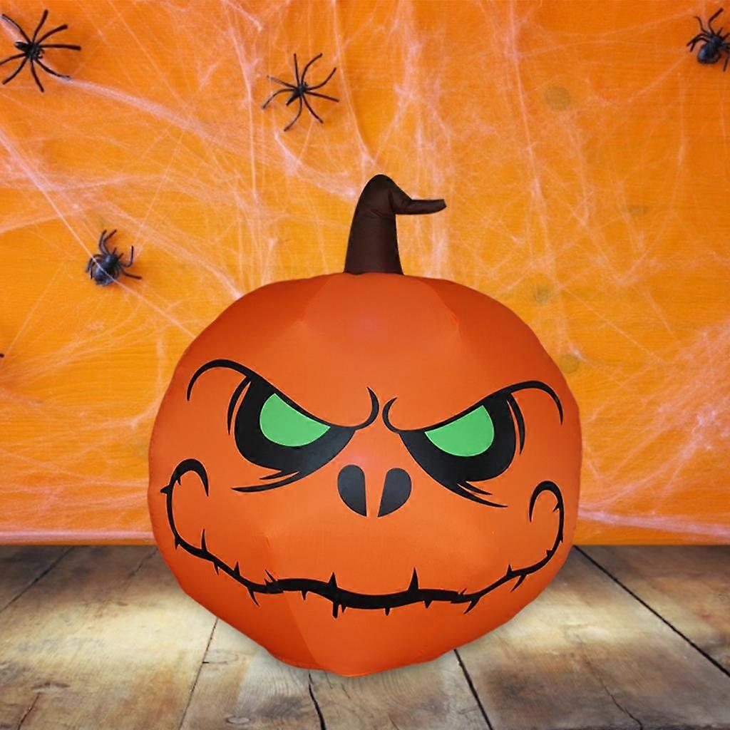 Light Up Inflatable Scary Pumpkin Decorations Yard Decorations Props US-Plug
