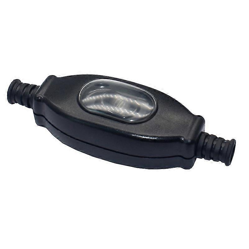 Waterproof In Line Switch Cord Switch Round Wire Silver Contact Double Cut