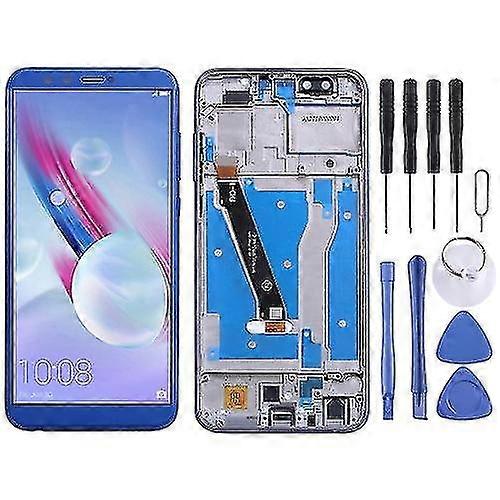 Huaweiの名誉9ライト(青)のためのフレームが付いているLCDスクリーンそしてデジタイザーの完全なアセンブリ