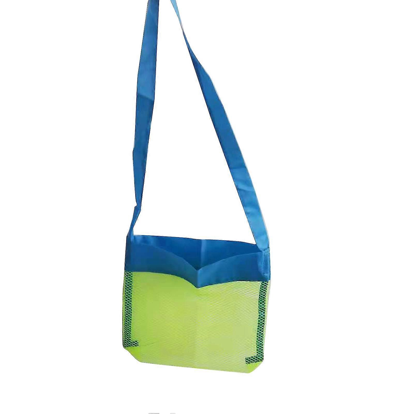 Mesh Beach Bag Simple Storage Beach Tote Bag With Mesh Bottom Will Not Hold Sand Or