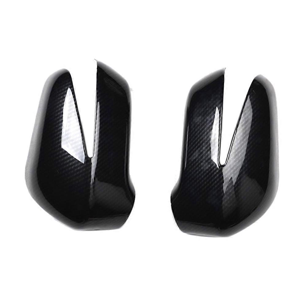 Car Rearview Mirror Cover Trim Bezel Exterior Styling ABS Carbon Fiber for 8Th Sedan 2006-2011