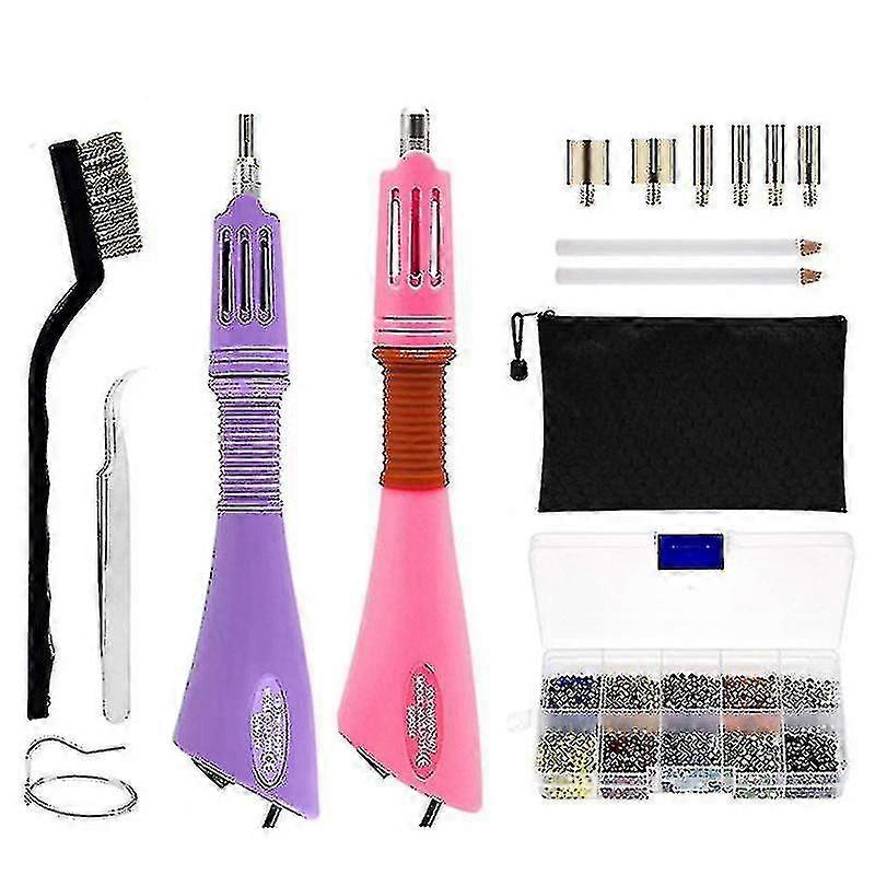 Rhinestone Hot-fix Applicator Set Diy Rhinestone Applicator Kit Glass P