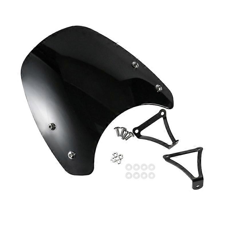 37MA Motorcycle Adjustable Windscreen Wind Deflector Windshield for CB650R