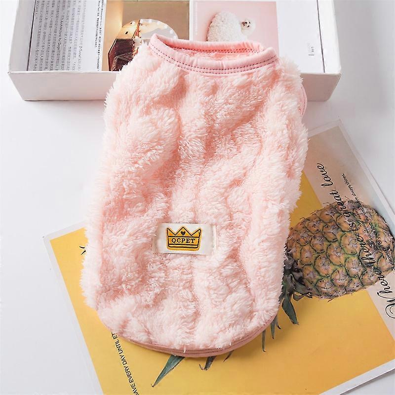 Soft Cozy Warm Cat Clothes Autumn Winter Kitten Puppy Sweatshirt Durable Fleece Vest Coat For Small Medium Dogs Cat Pet Clothing