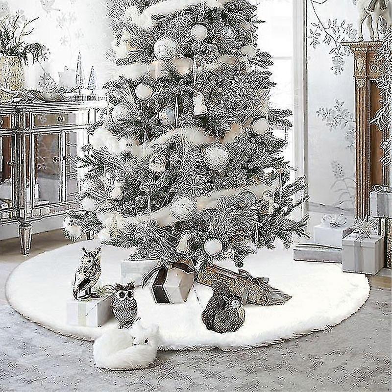 Albero di Natale Gonna Peluche Pelliccia Sintetica Albero di