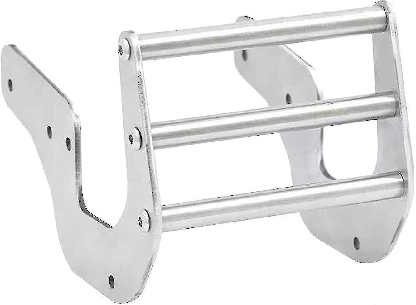 Lmt 1/10 (silver) Front Bumper Easy Install Replacement 4wd Solid Axle Monster