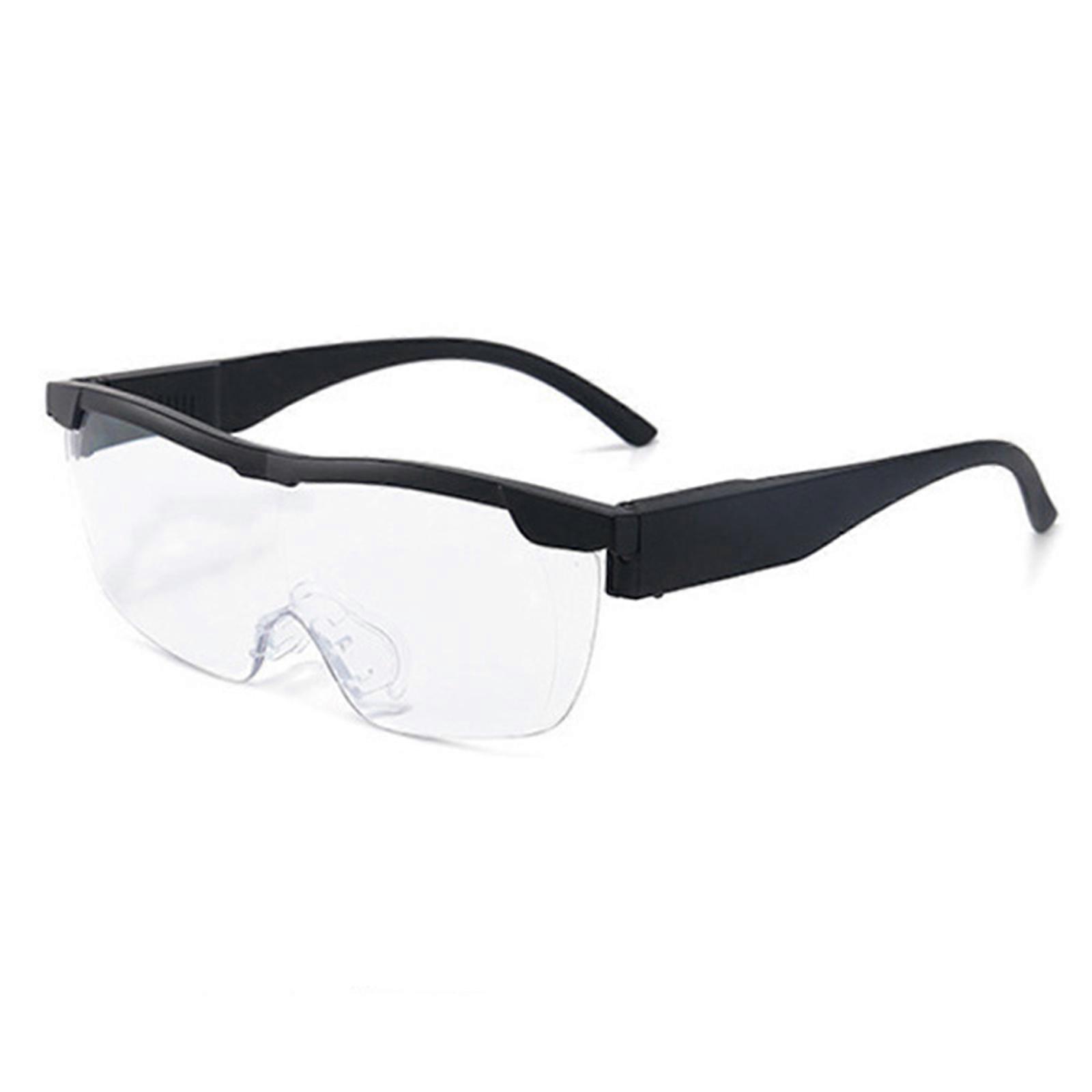 Reading Glasses Lighted Magnifier Nighttime Reader Compact Full Frame Eyewear
