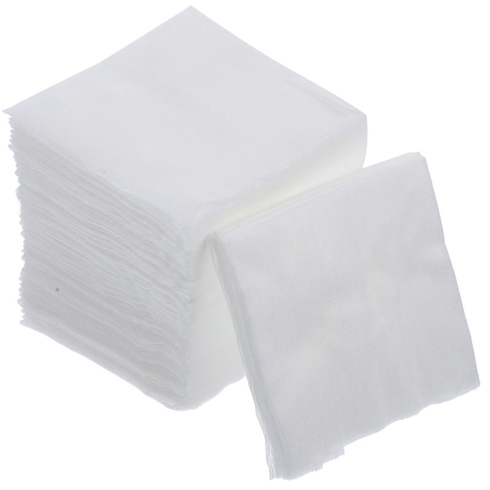 200 stuks niet-geweven gaasspons gebruikt voor eerstehulpbenodigdheden voor wondverzorging (wit)