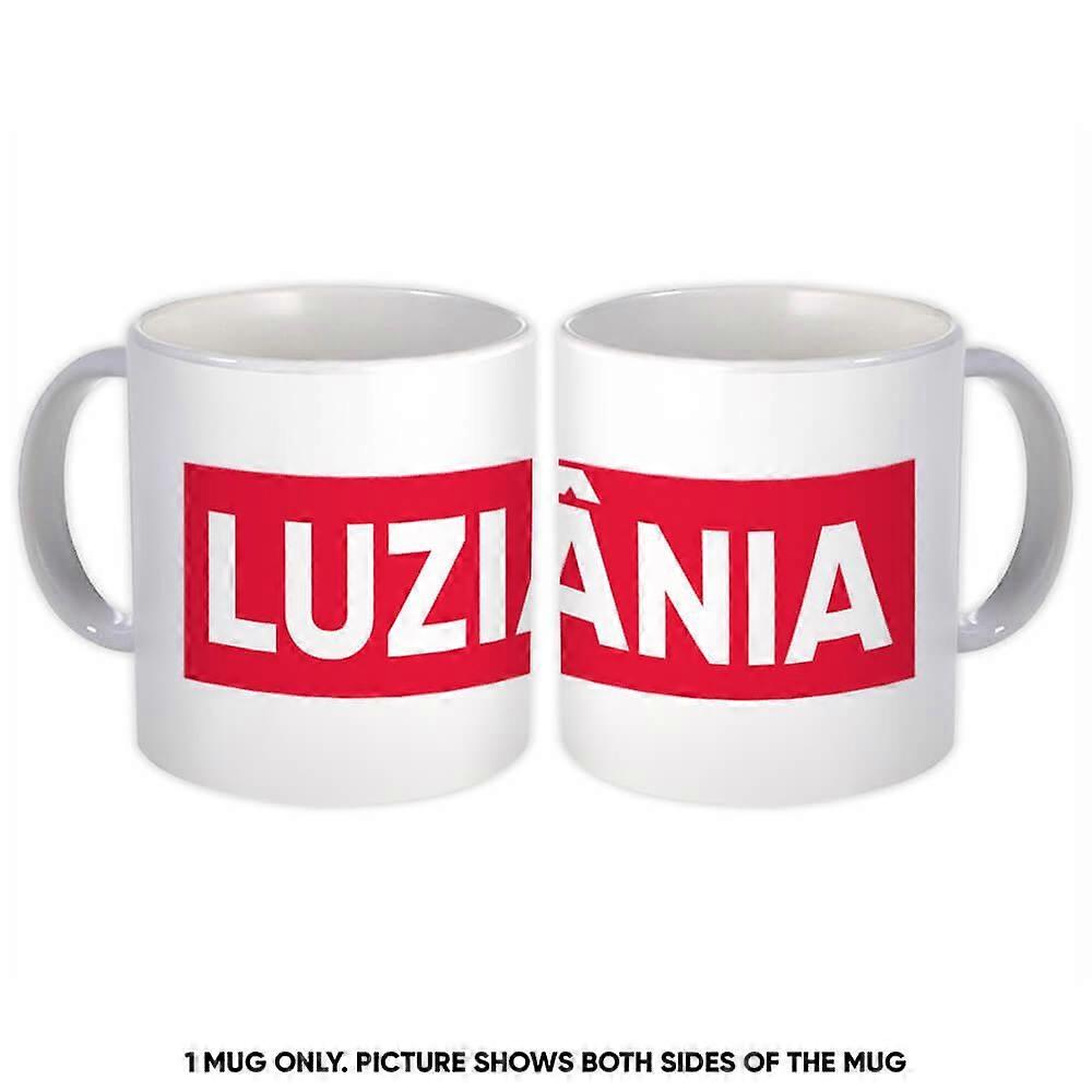Gift Mug: Luziania Goias Red