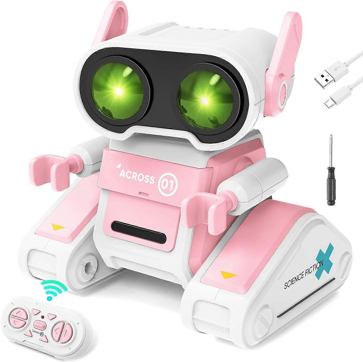 Robot Toys, Remote Control Toy Robots for Kids with LED Eyes