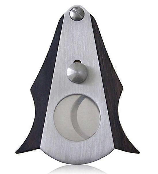 sikarileikkuri ruostumaton teräs sikarileikkuri puureunainen terä sikaritarvikkeet kaksiteräinen lepakon muotoinen sikarileikkuri1kplsD-