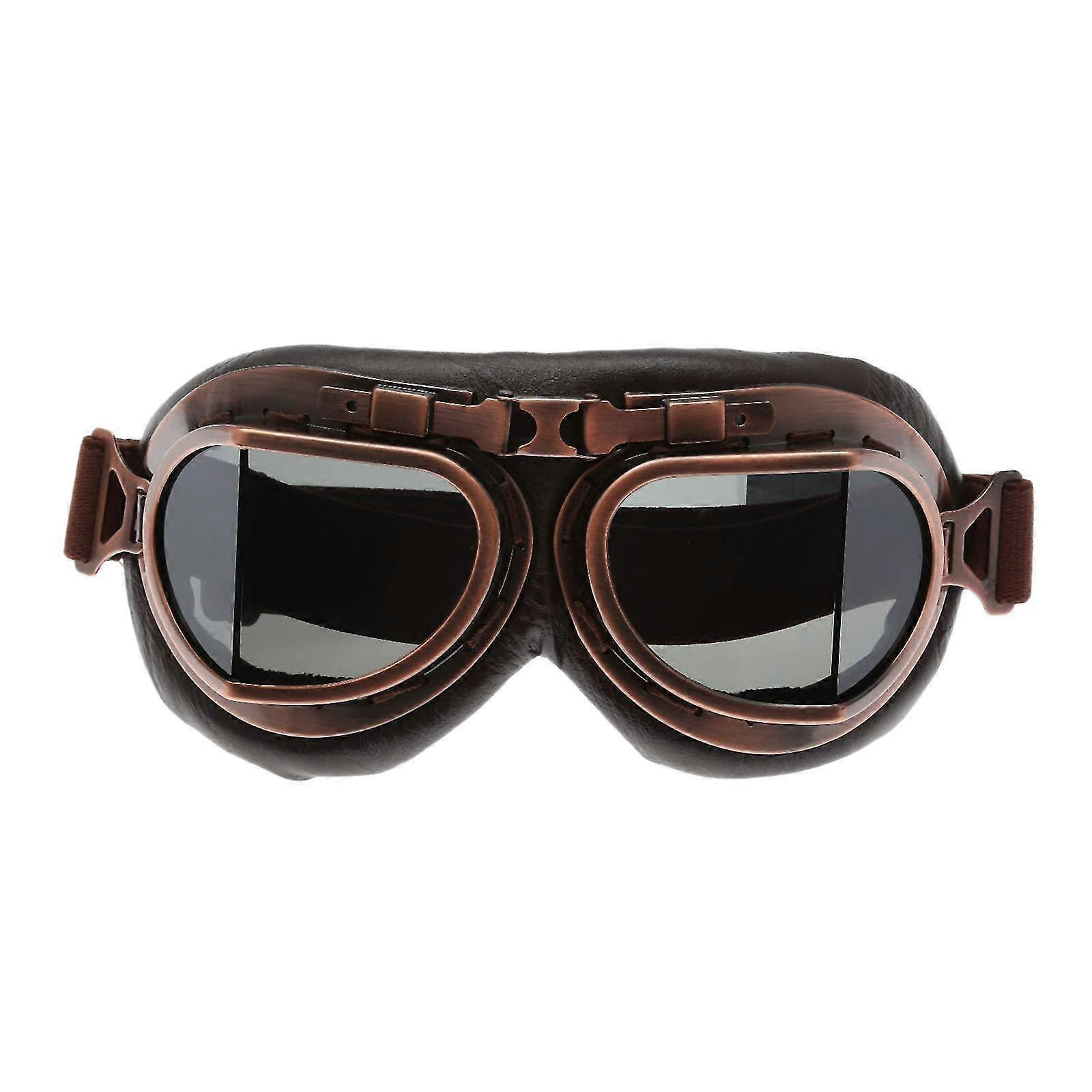 Gogle motocyklowe Okulary motocyklowe dla dorosłych - brązowy